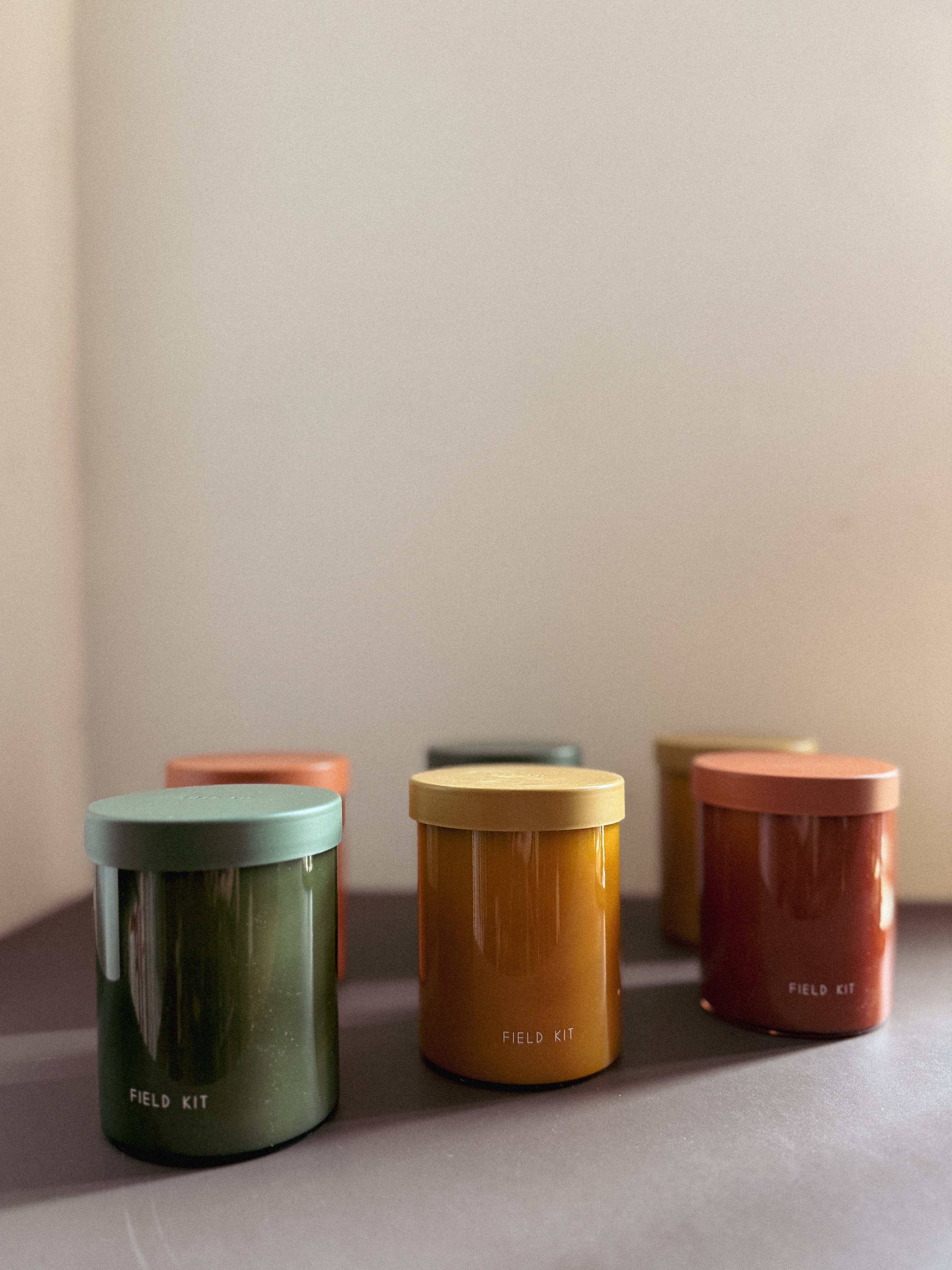 Glass Candles by Field Kit